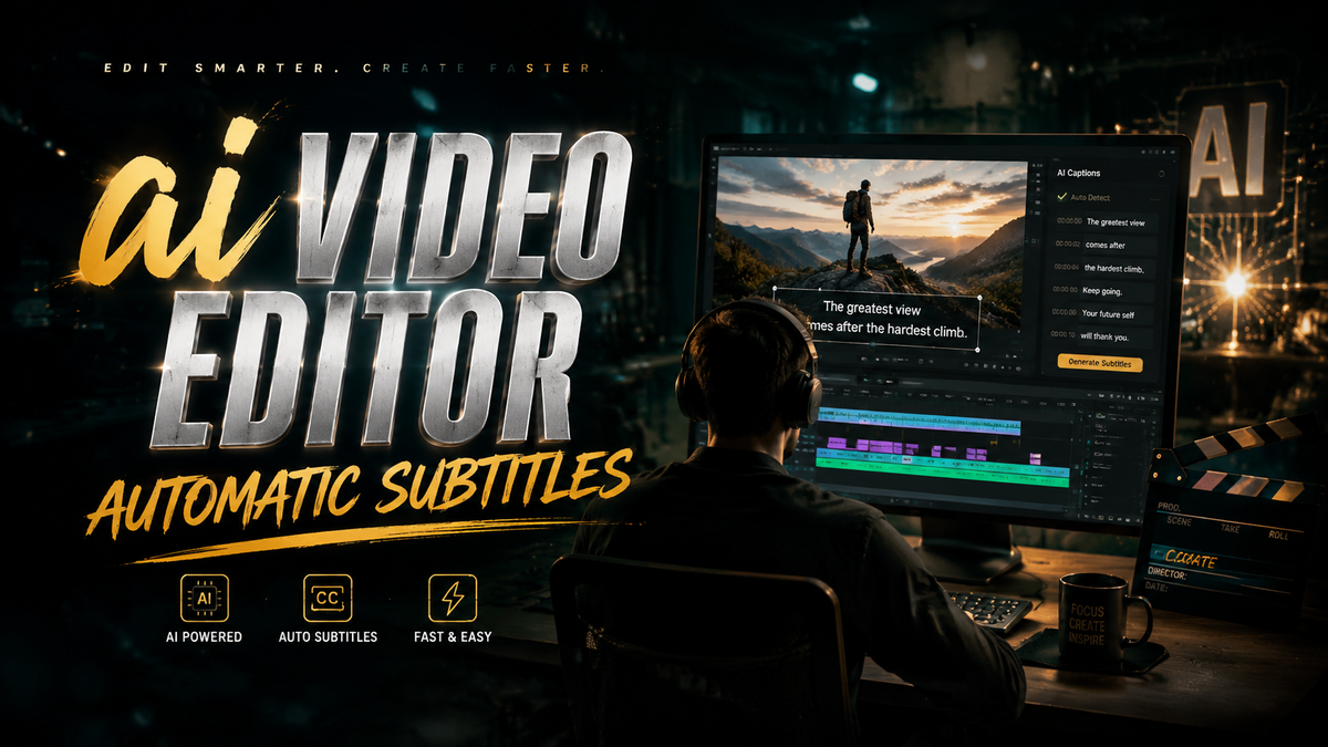 2026's Best AI Video Editor for Automatic Subtitles