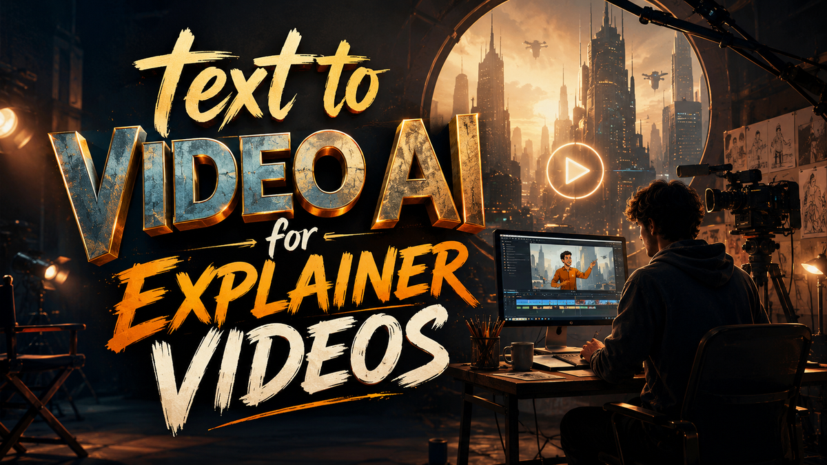 Text to Video AI for Explainer Videos: 2026 Guide