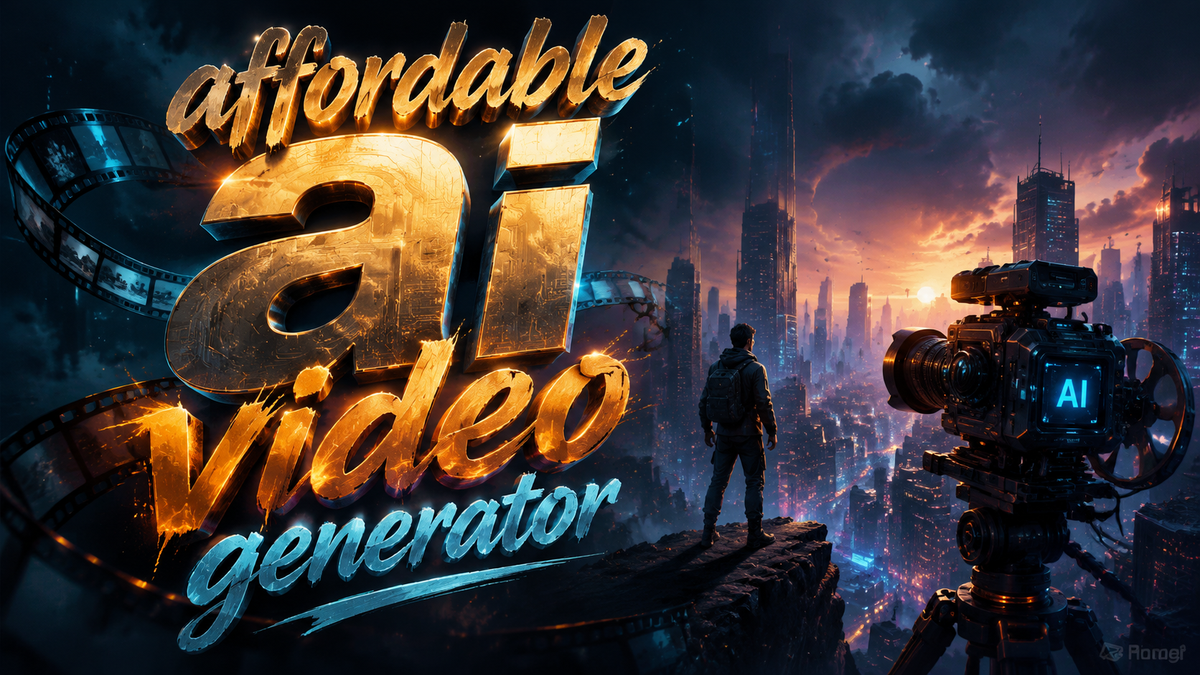 Affordable AI Video Generator 2026: Best Tools Compared