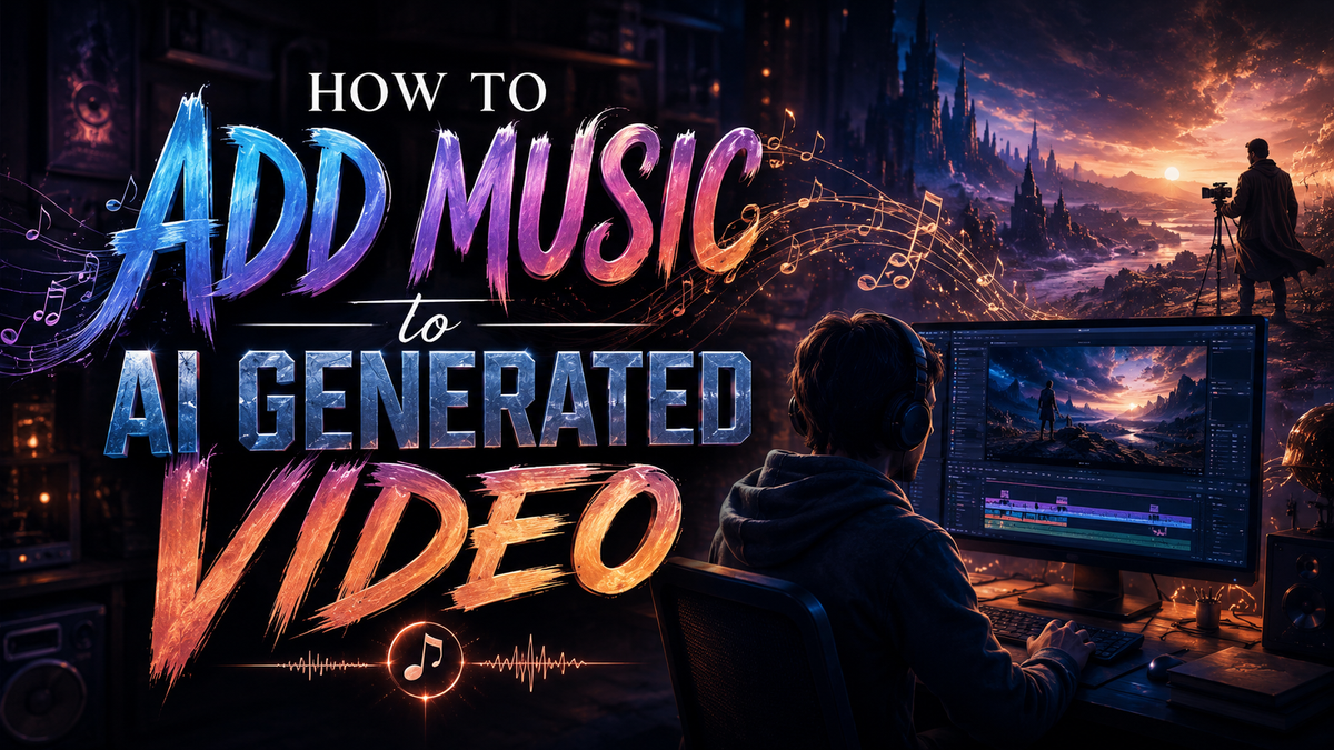 How to Add Music to AI Generated Video (2026 Tutorial)