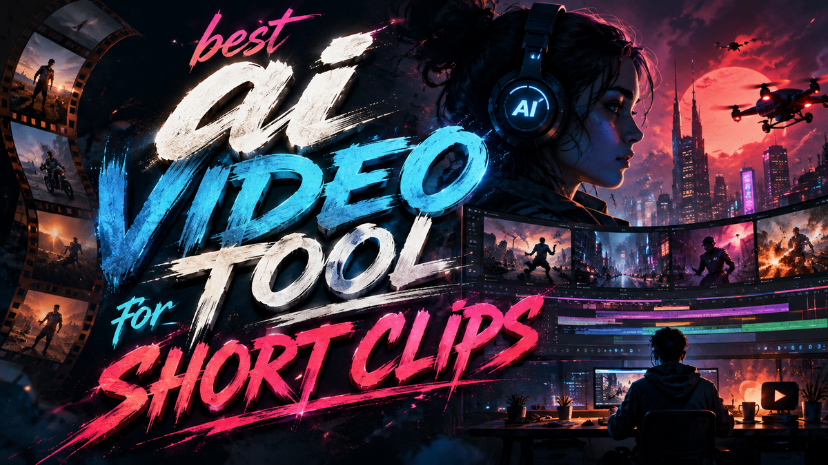 Mejor herramienta de IA para videos cortos (2026) - Elección principal