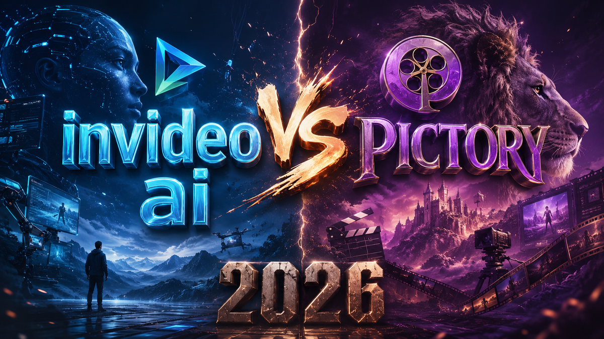 Invideo AI vs Pictory 2026: Which Tool Wins?