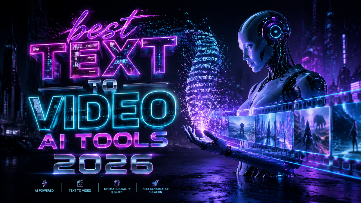 Best Text to Video AI Tools 2026: Top Picks & Reviews