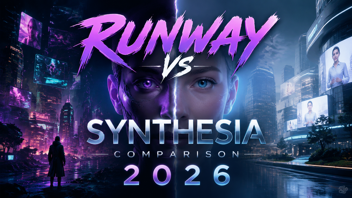 Runway vs Synthesia Comparison 2026: Best AI Video Tools