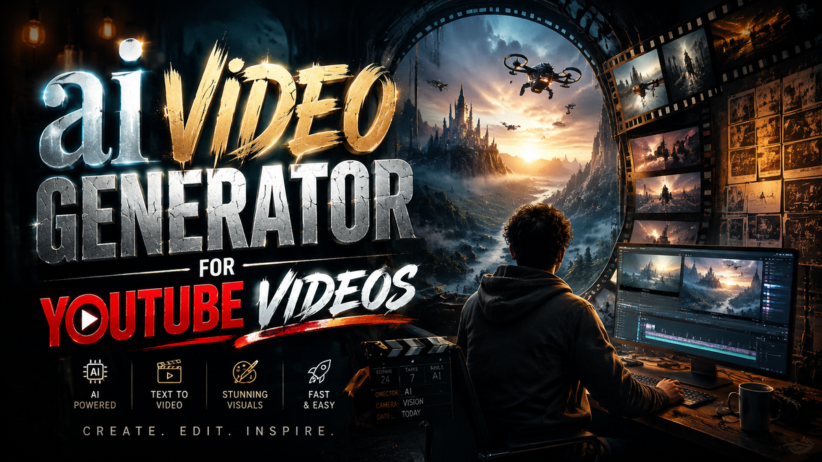 AI Video Generator for YouTube Videos (2026 Guide)