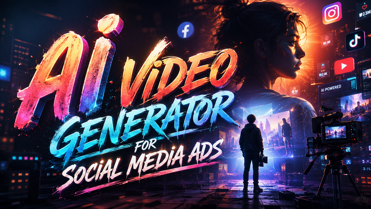 AI Video Generator for Social Media Ads 2026: Top Tools