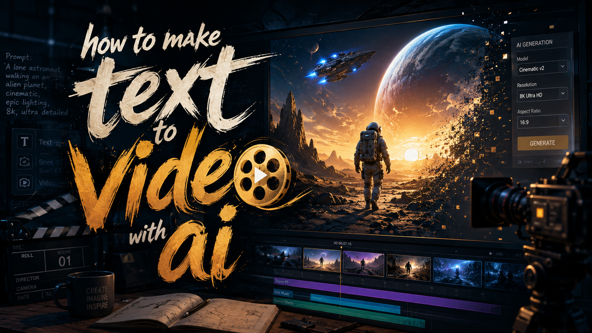 How to Make Text to Video with AI in 2026: Complete Guide