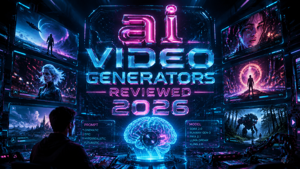 Geradores de Vídeo com IA Avaliados 2026: Principais Ferramentas Comparadas