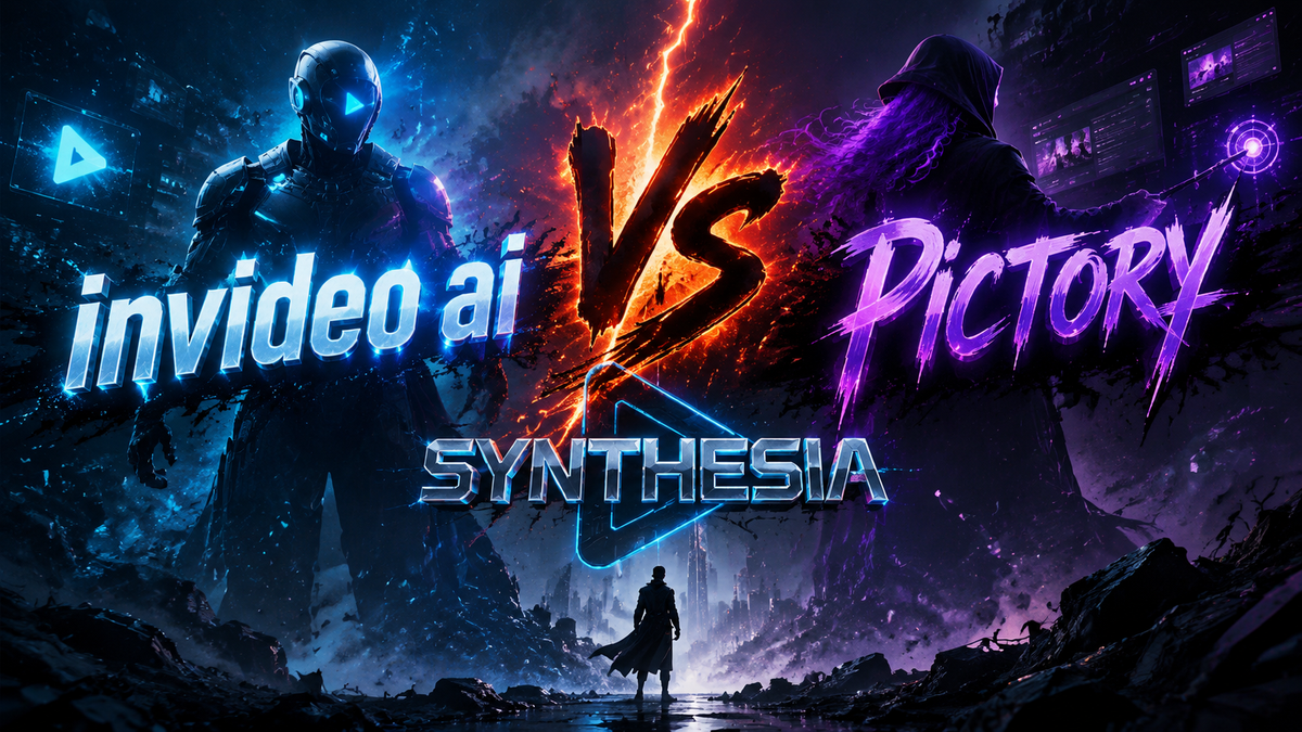 InVideo AI vs Pictory vs Synthesia (2026): Best AI Video Tool?