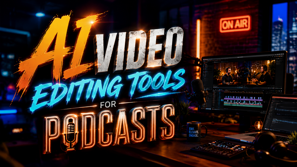 Best AI Video Editing Tools for Podcasts in 2026