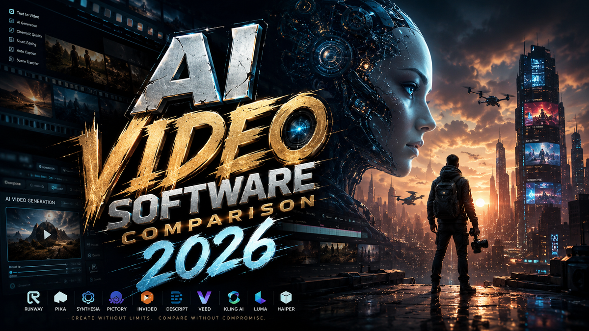AI Video Software Comparison 2026: Top Tools Ranked
