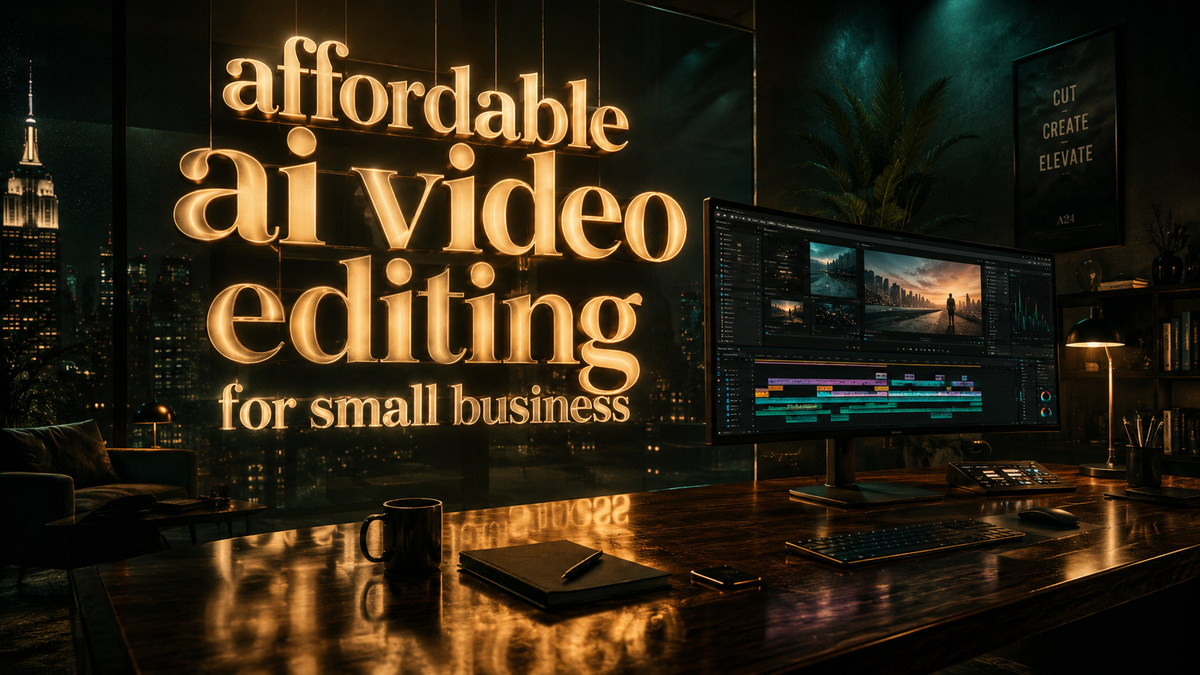 Affordable AI Video Editing for Small Business: 2026 Guide