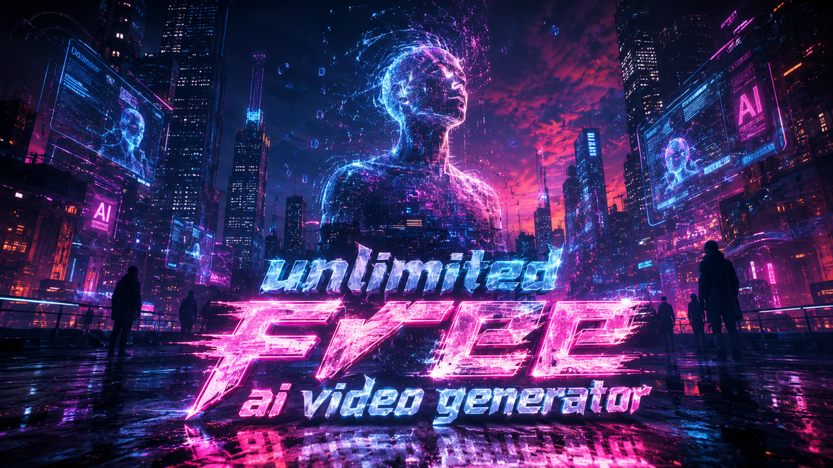 Unlimited Free AI Video Generator 2026: Create Stunning Videos