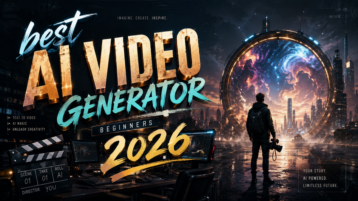 Best AI Video Generator for Beginners in 2026