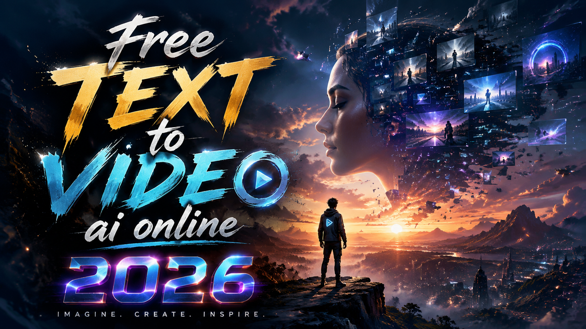 Free Text to Video AI Online 2026: Create Videos Instantly