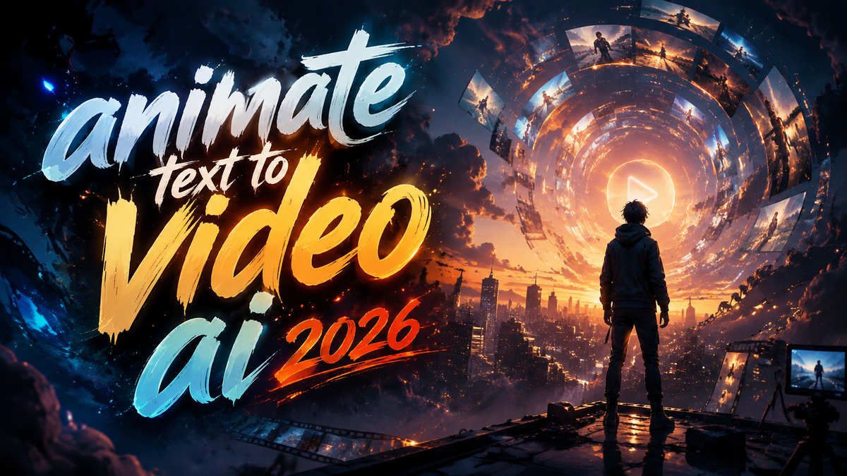Animate Text to Video AI 2026: Future of Motion Graphics