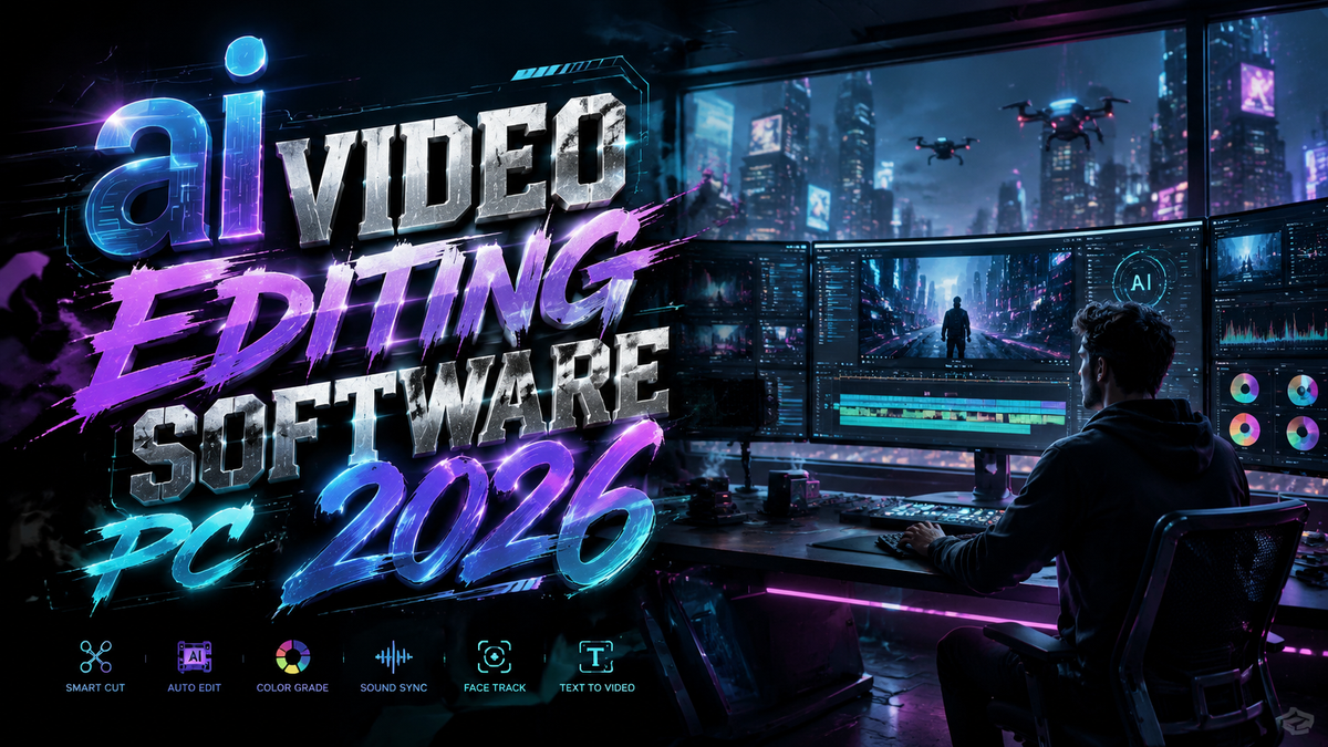 Ultimate Guide to AI Video Editing Software for PC 2026