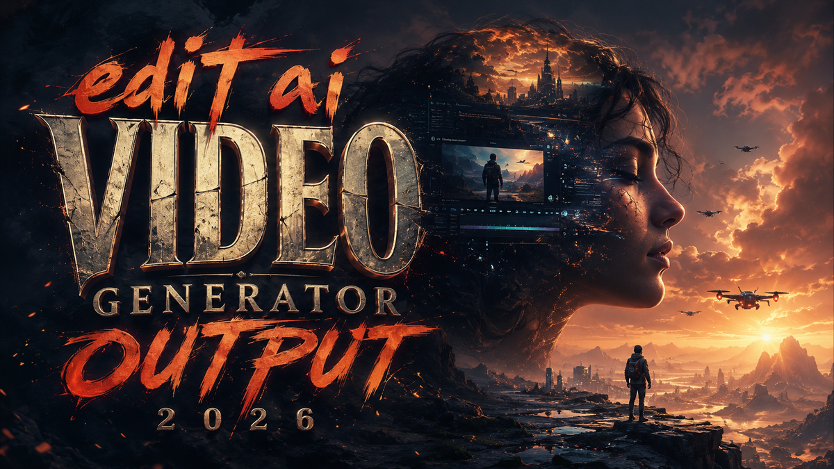 Edit AI Video Generator Output 2026: Next-Gen Tools