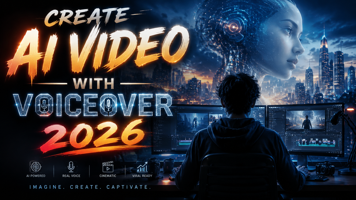 Create AI Video with Voiceover in 2026: The Ultimate Guide