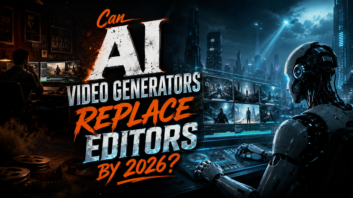 Can AI Video Generators Replace Editors by 2026?
