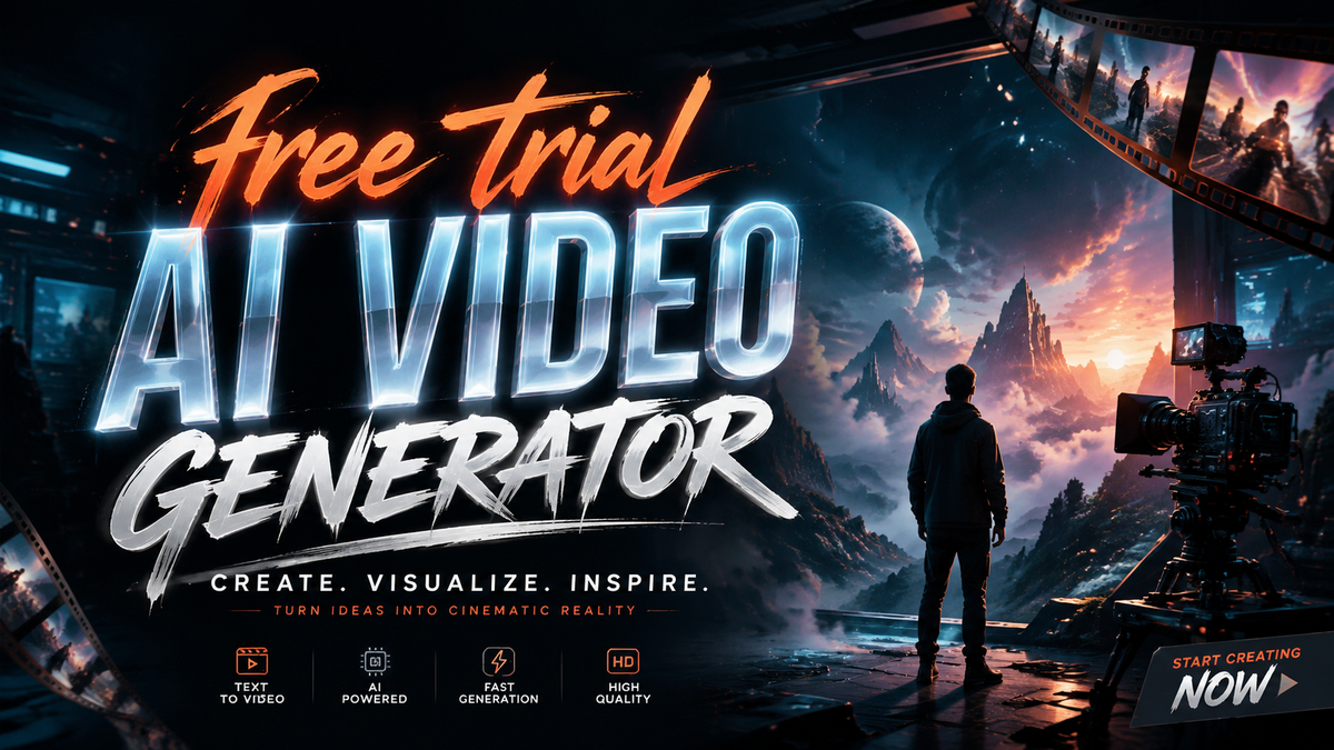Free Trial AI Video Generator 2026: Create Videos in Minutes