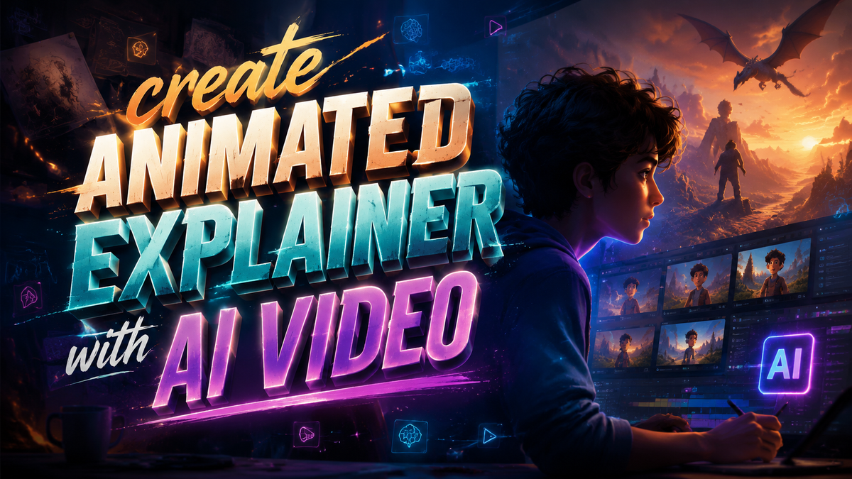 How to Create Animated Explainer with AI Video 2026