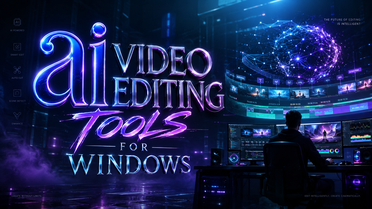 The Best AI Video Editing Tools for Windows (2026)