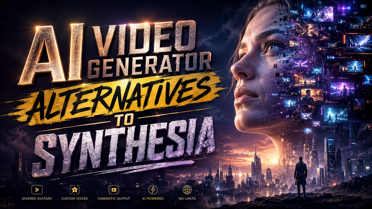 AI Video Generator Alternatives to Synthesia (2026)