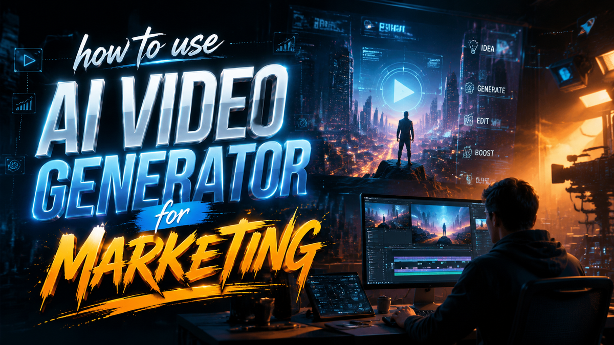 How to Use AI Video Generator for Marketing in 2026