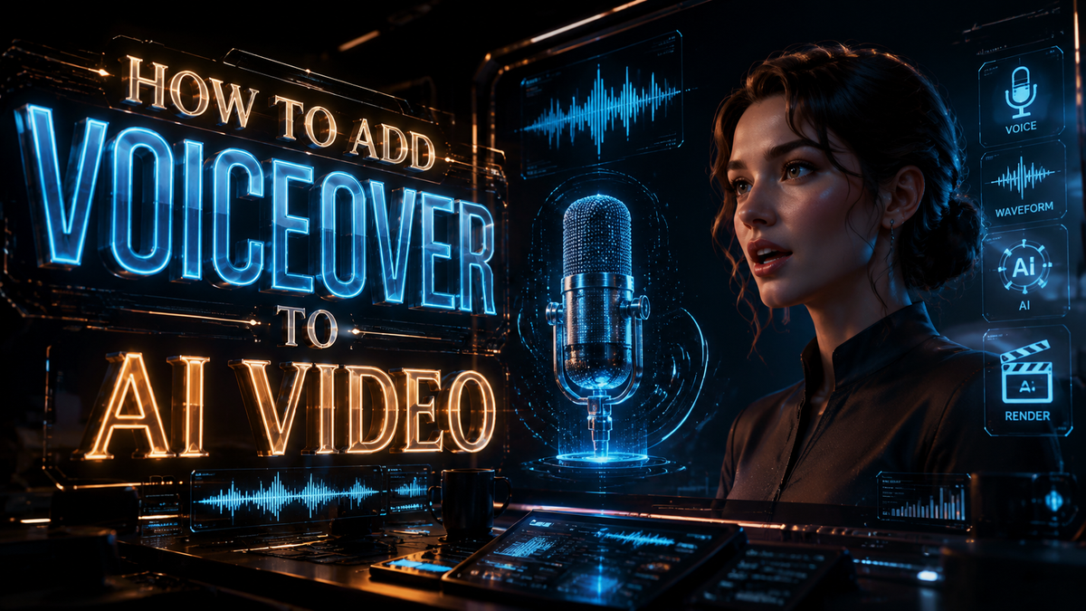 How to Add Voiceover to AI Video (2026 Guide)