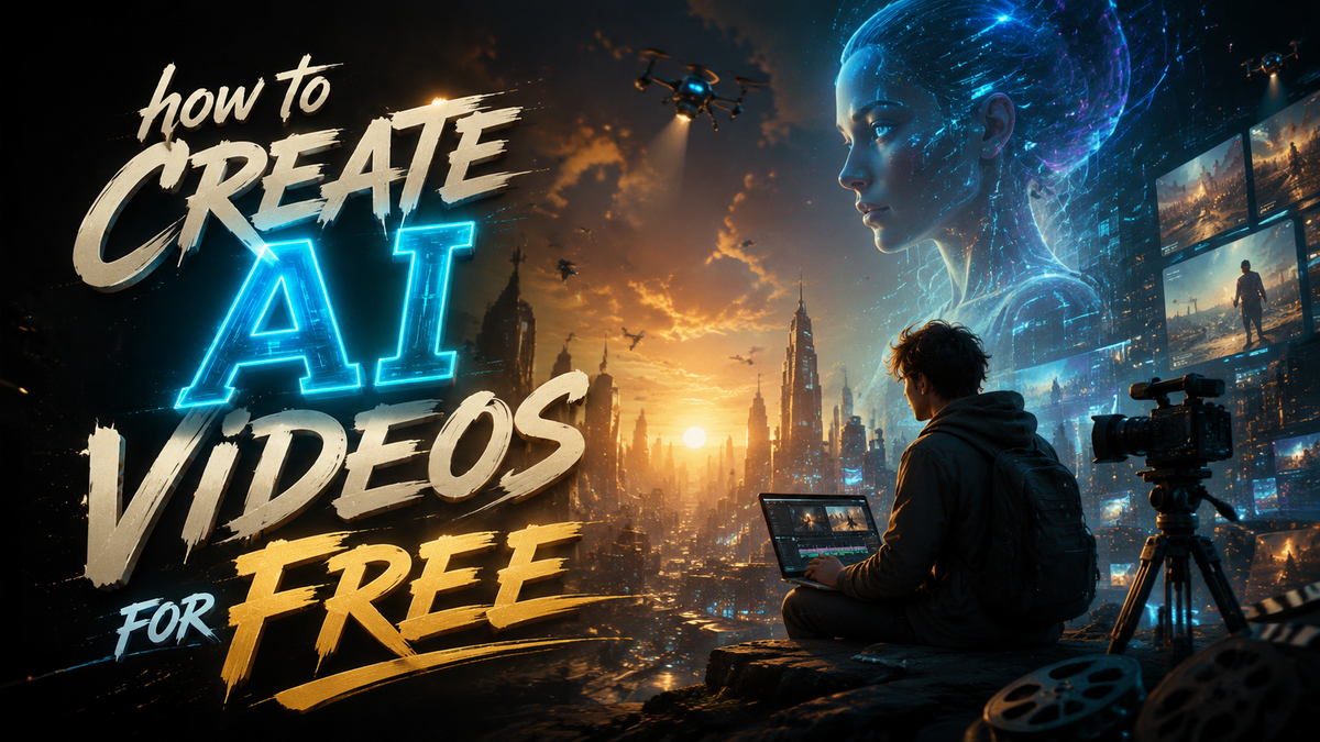 How to Create AI Videos for Free in 2026 (Step-by-Step)