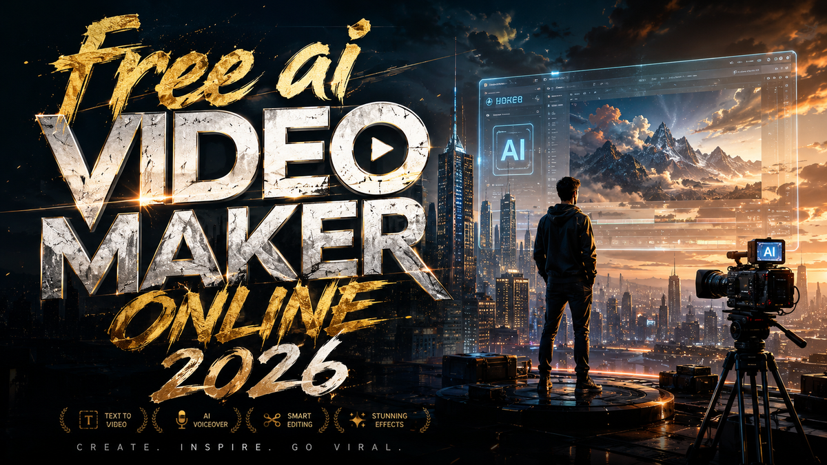 Free AI Video Maker Online 2026: Create Stunning Videos