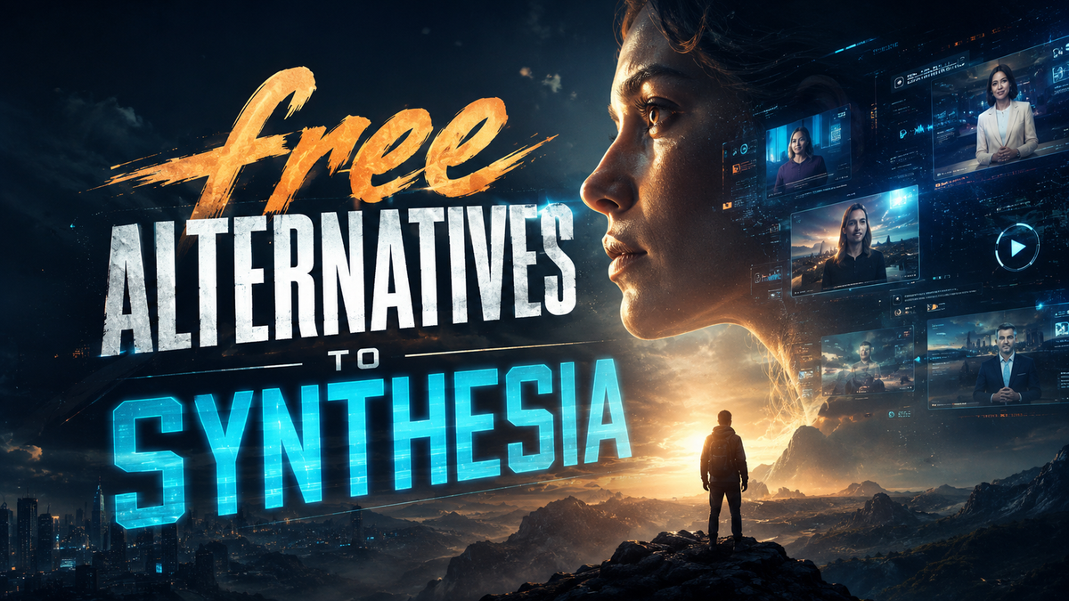 Free Alternatives to Synthesia (2026): Best AI Video Tools