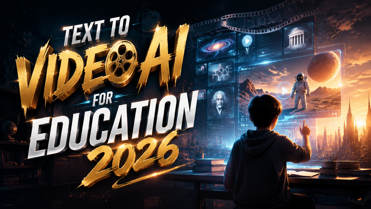 Text to Video AI for Education 2026: Future of Learning