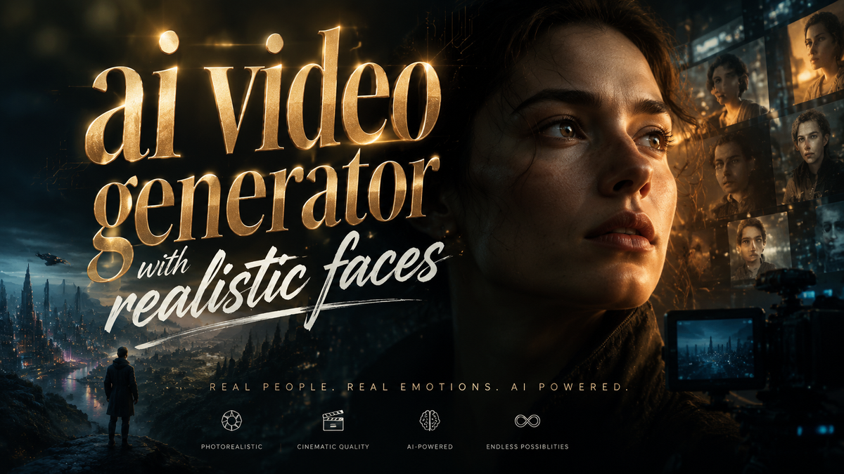 AI Video Generator with Realistic Faces 2026: Top Picks