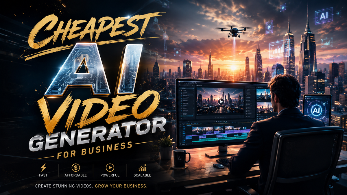 Cheapest AI Video Generator for Business in 2026