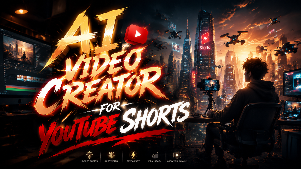 2026年版YouTubeショート用AI動画作成ツール：究極ガイド