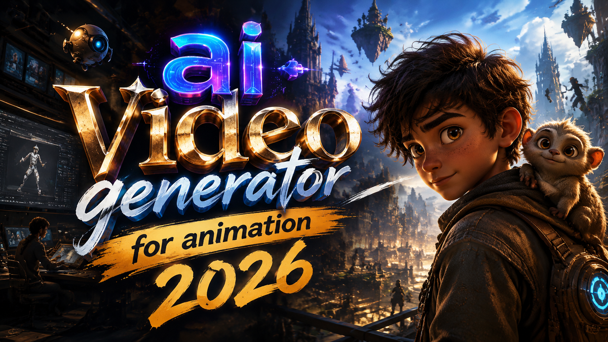 AI Video Generator for Animation 2026: Future of Motion