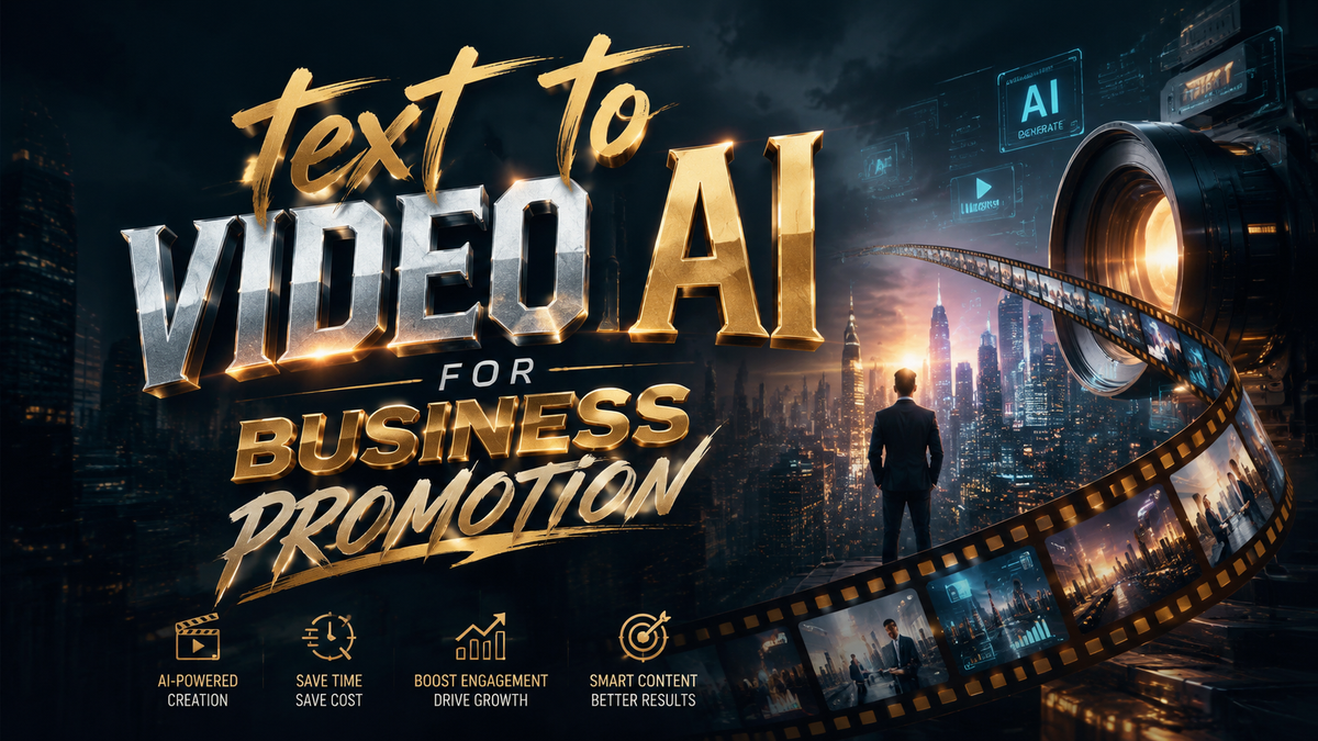 Text to Video AI for Business Promotion: 2026 Guide
