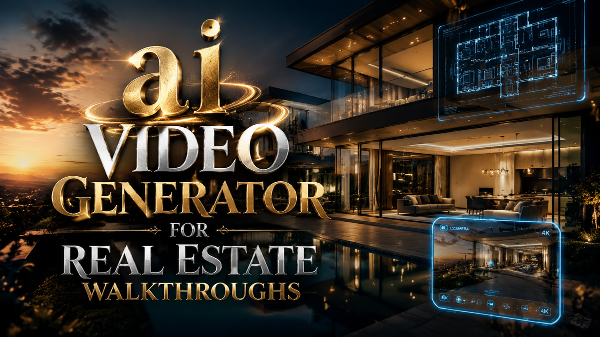 AI Video Generator for Real Estate Walkthroughs 2026