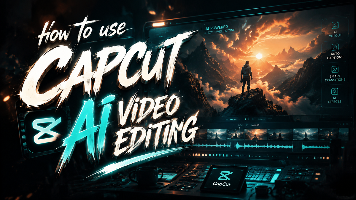 Como Usar a Edição de Vídeo com IA do CapCut em 2026: Guia Completo