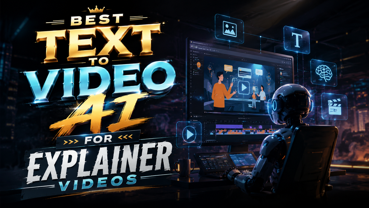 Best Text to Video AI for Explainer Videos (2026)