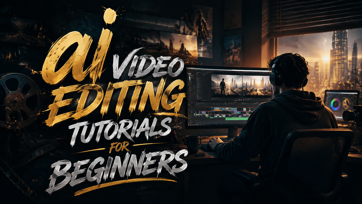 AI Video Editing Tutorials for Beginners (2026 Guide)