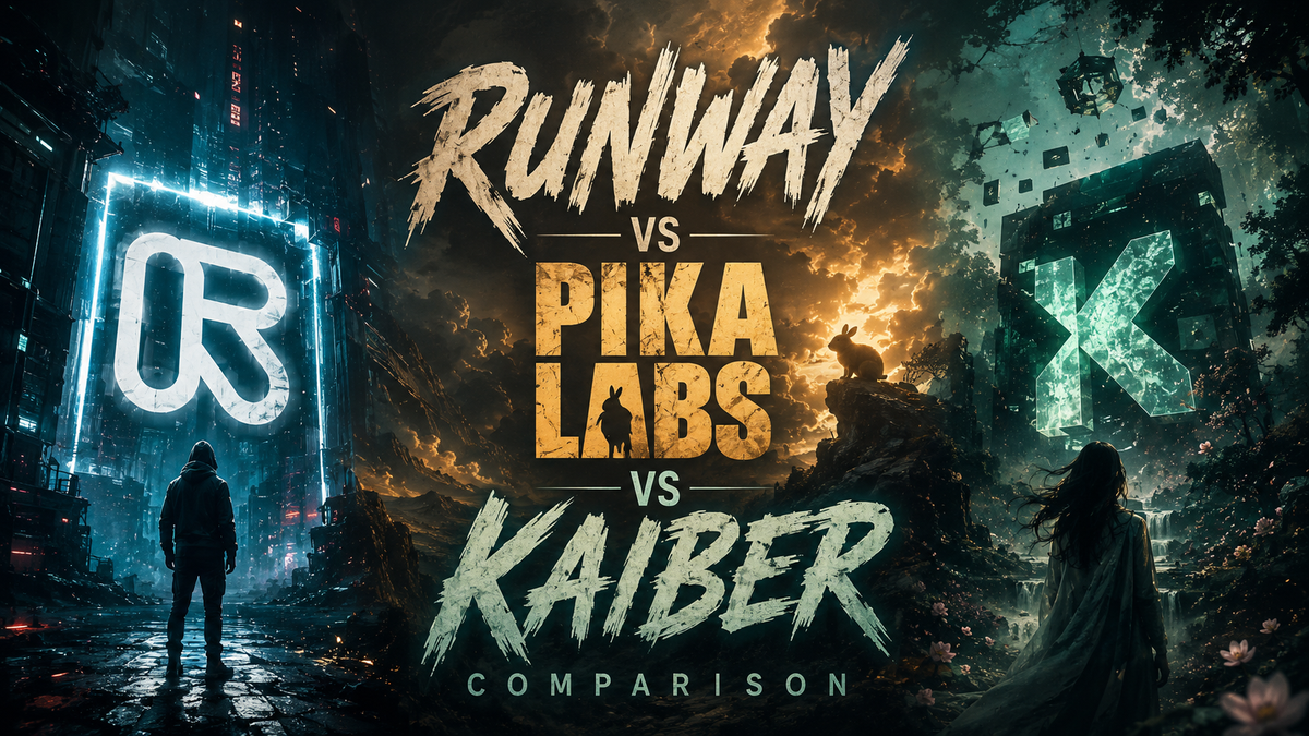 Runway vs Pika Labs vs Kaiber 2026: Ultimate Comparison