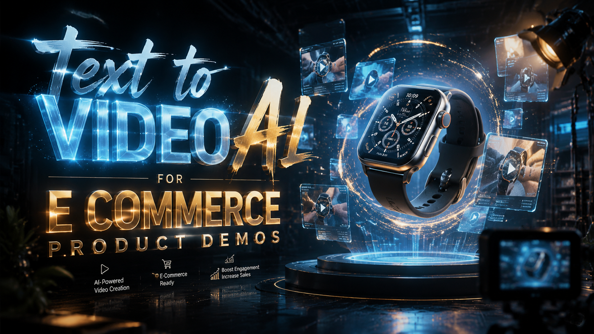 Text to Video AI for E-Commerce Product Demos (2026)