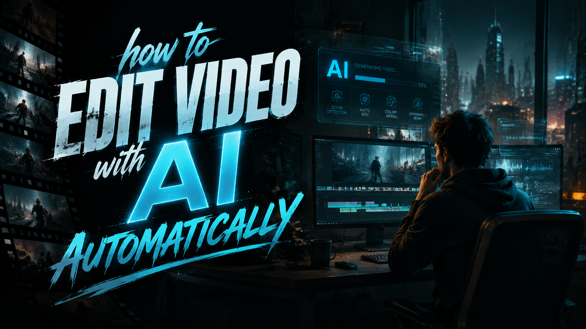 How to Edit Video with AI Automatically (2026 Guide)