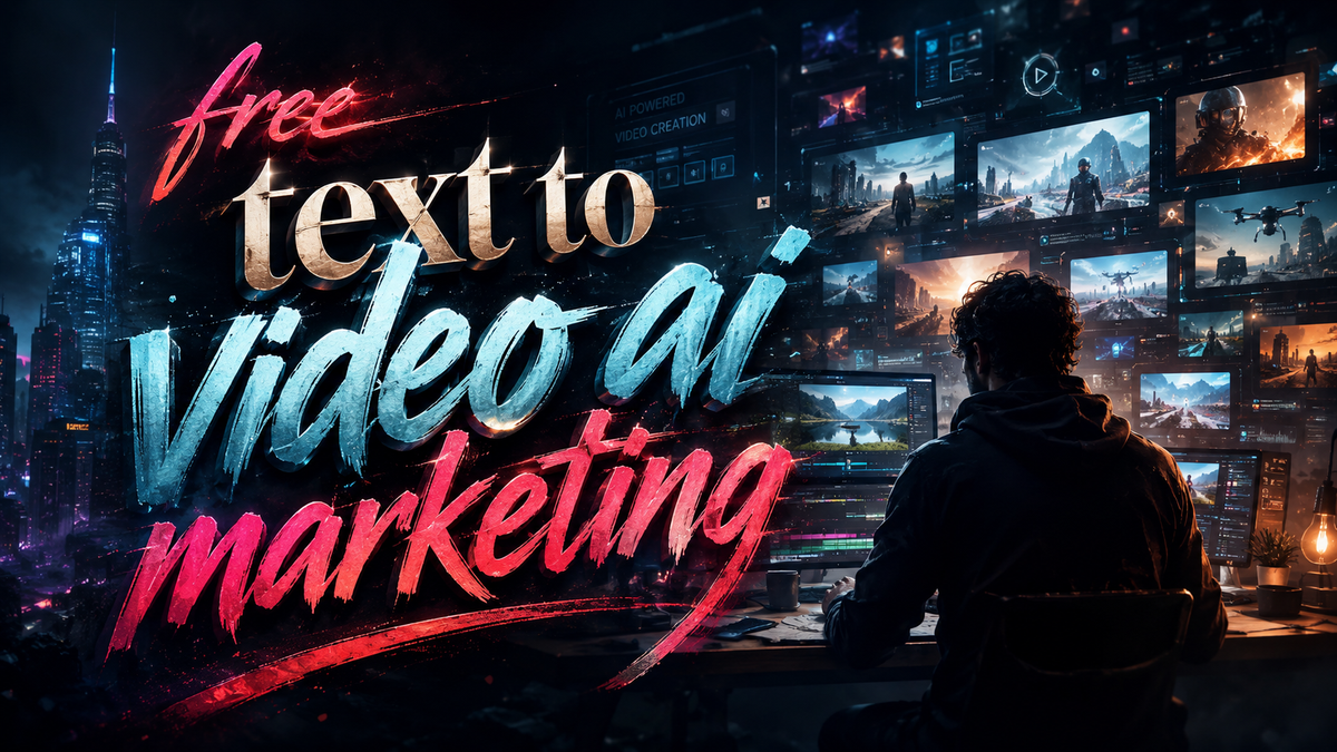 Free Text to Video AI Marketing 2026: The Ultimate Guide