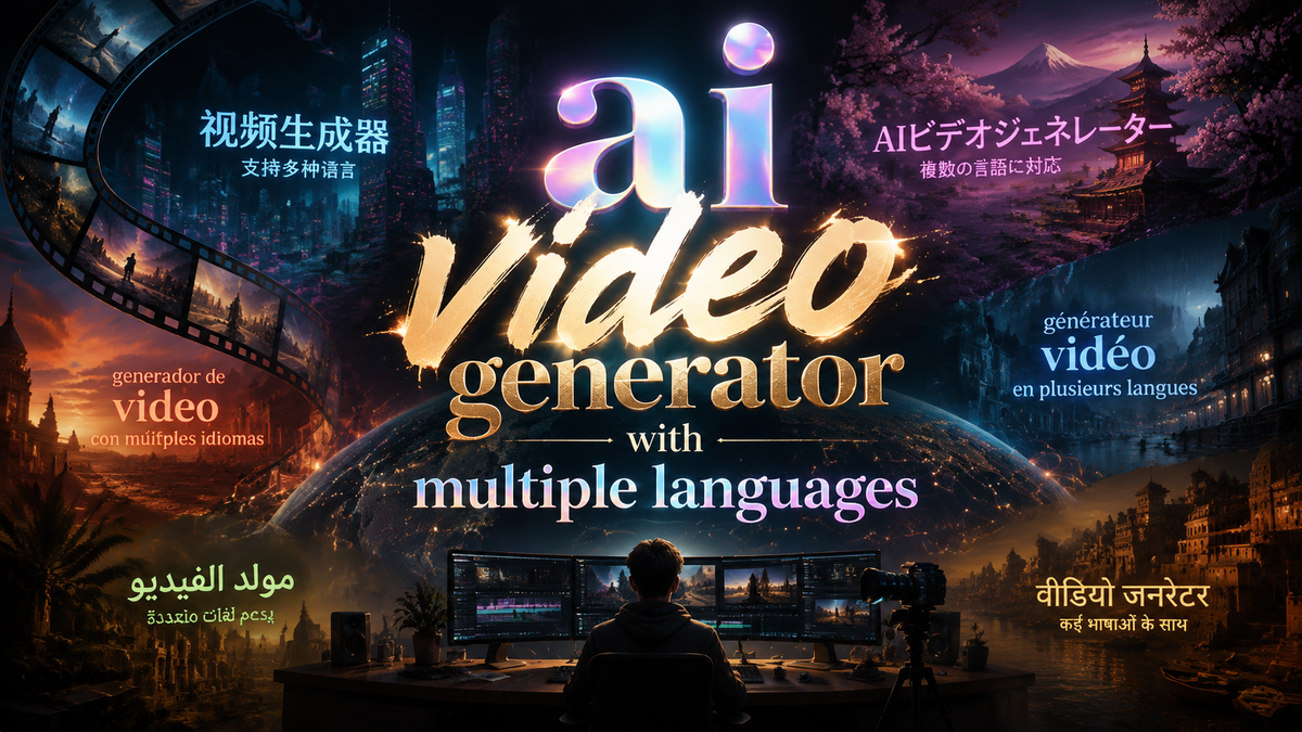 Best AI Video Generator with Multiple Languages 2026