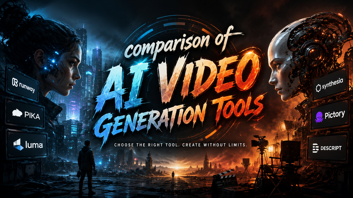 2026 Comparison of AI Video Generation Tools: Top Picks