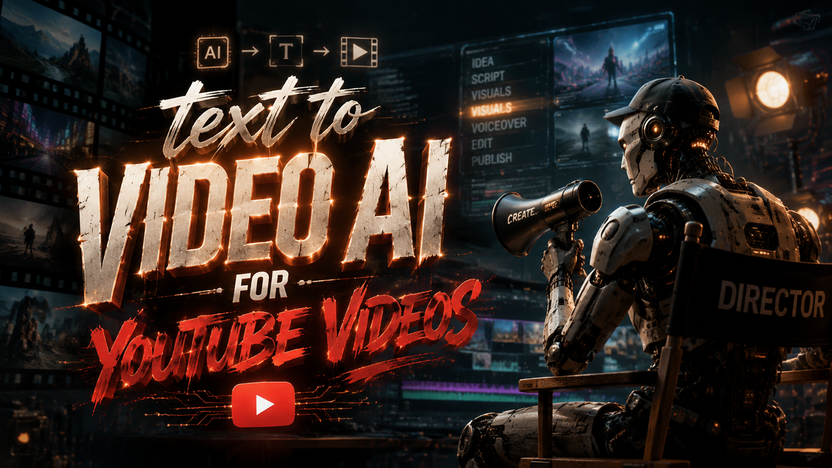 Text to Video AI for YouTube Videos 2026: Ultimate Guide